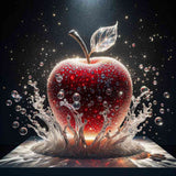 Red Apple Water — Diamond Painting Kit design