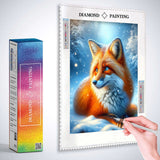 Fox in the snow (DP-0324) — Diamond Painting Kit, product view 3