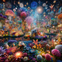 Cosmos of Fantasy — Diamond Painting Kit design