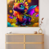 Dragon Baby Frontal — AB Diamond Painting Kit, product view 3