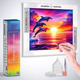 Dance of the ocean — Diamond Painting Kit, product view 3