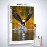Eagle starts — Diamond Painting Kit, product view 2