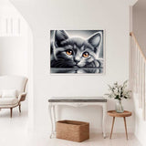 The Relaxing Cat — Diamond Painting Kit, product view 2