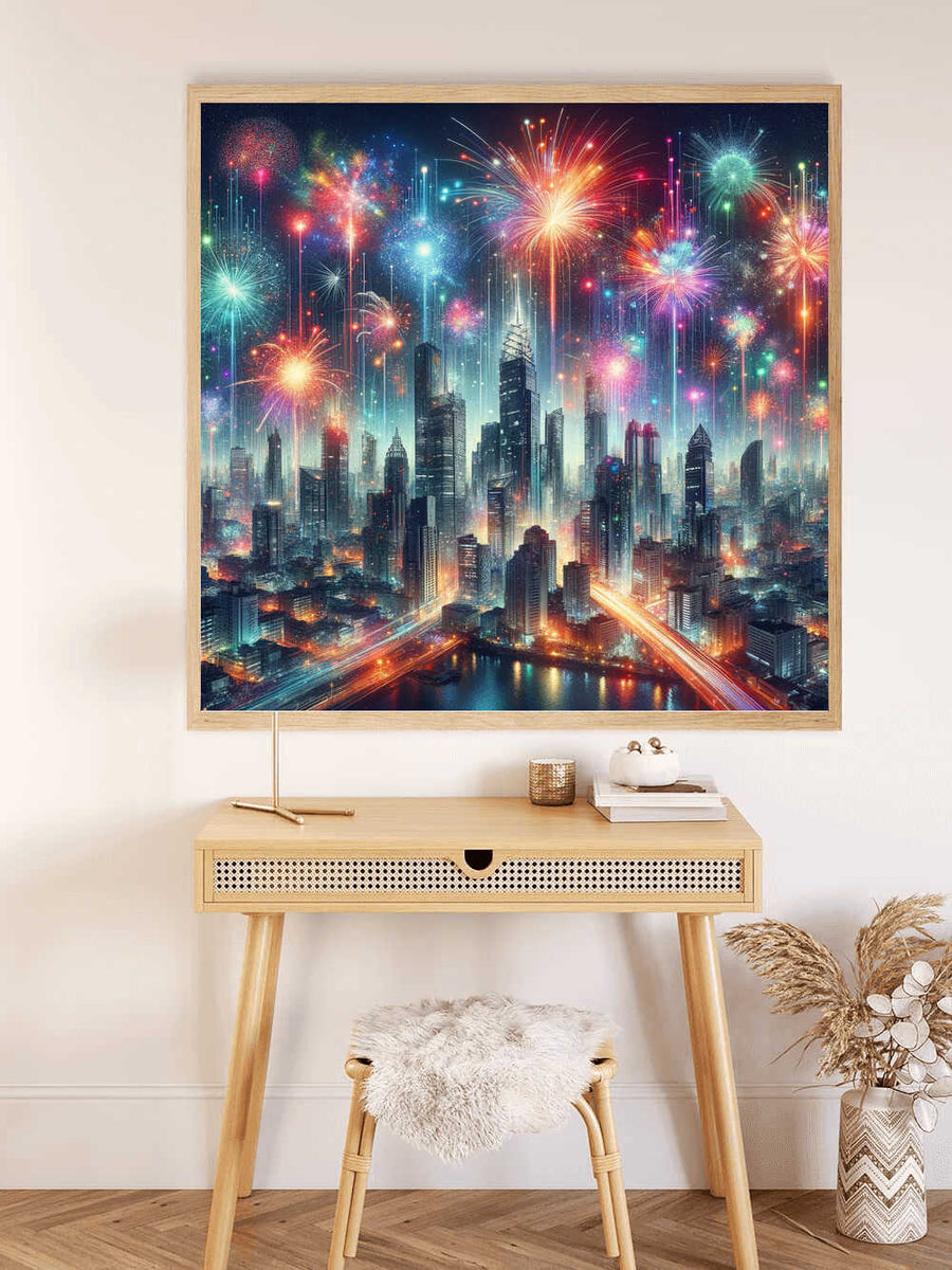 Fireworks of emotions (DP-7781) — Diamond Painting Kit, product view 2
