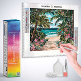 Longing for Paradise — Diamond Painting Kit, product view 3