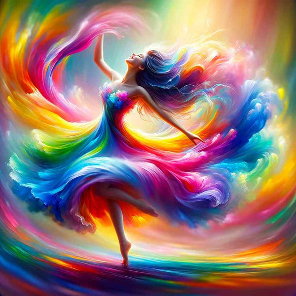 Dance of Life — Diamond Painting Kit design
