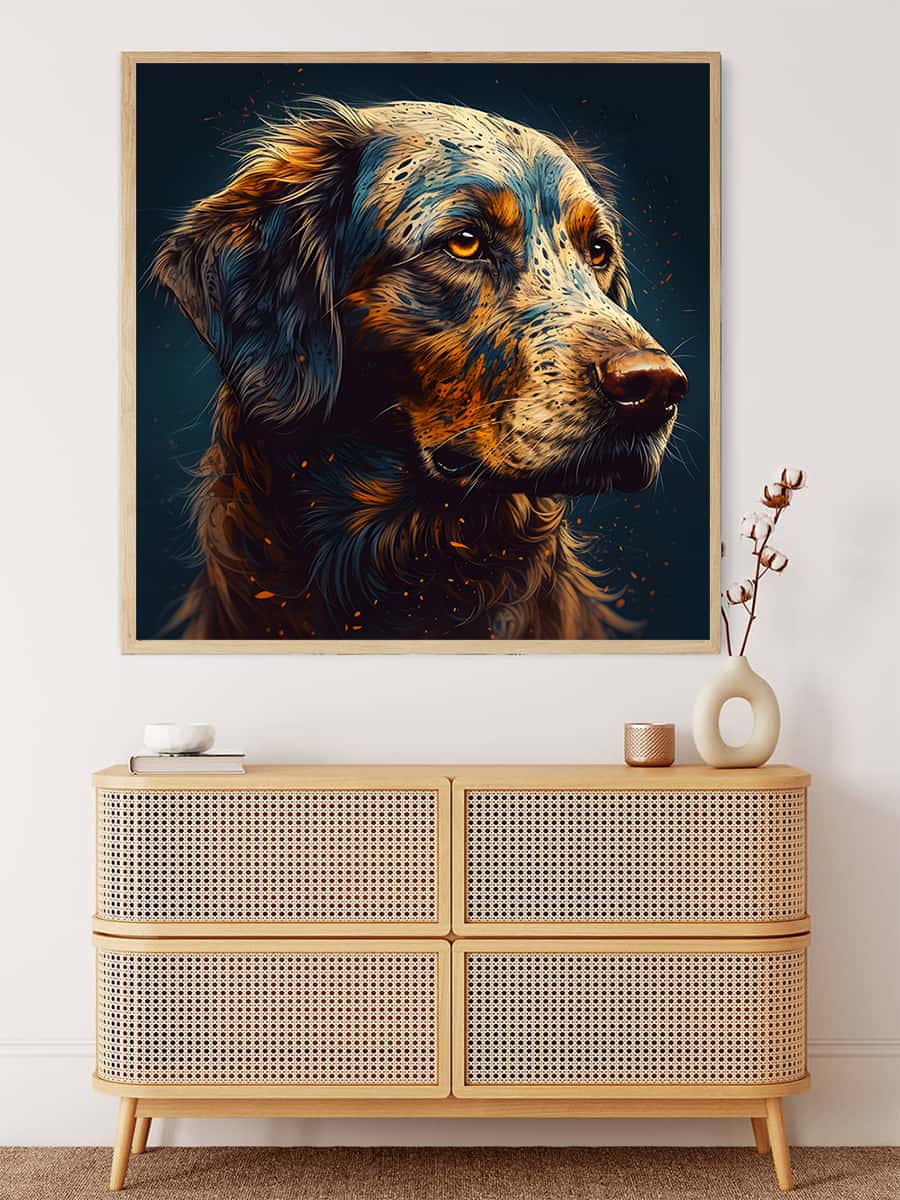 Faithful companion — Diamond Painting Kit, product view 3