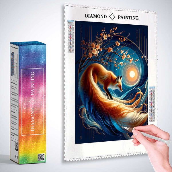 Fox Tail — Diamond Painting Kit, product view 3