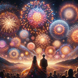 Fireworks of emotions (DP-7320) — Diamond Painting Kit design
