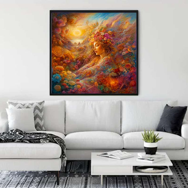 Miss in the nature — Diamond Painting Kit, product view 3