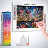 Cosmos of Fantasy — Diamond Painting Kit, product view 3