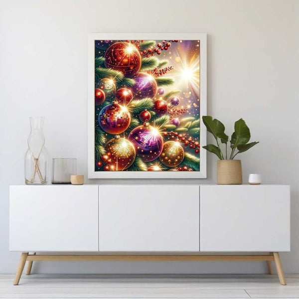 Christmas tree decoration — Diamond Painting Kit, product view 2