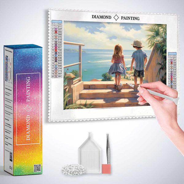 A Longing for Infinity — Diamond Painting Kit, product view 3