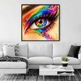 Colorful view — AB Diamond Painting Kit, product view 2