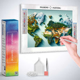 Awakening of Nature — Diamond Painting Kit, product view 3
