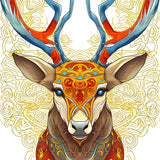 Vector Deer — Diamond Painting Kit design