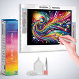 Vibrant Abstract Love — Diamond Painting Kit, product view 3