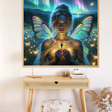 Whispers of the night fairies — Diamond Painting Kit, product view 2