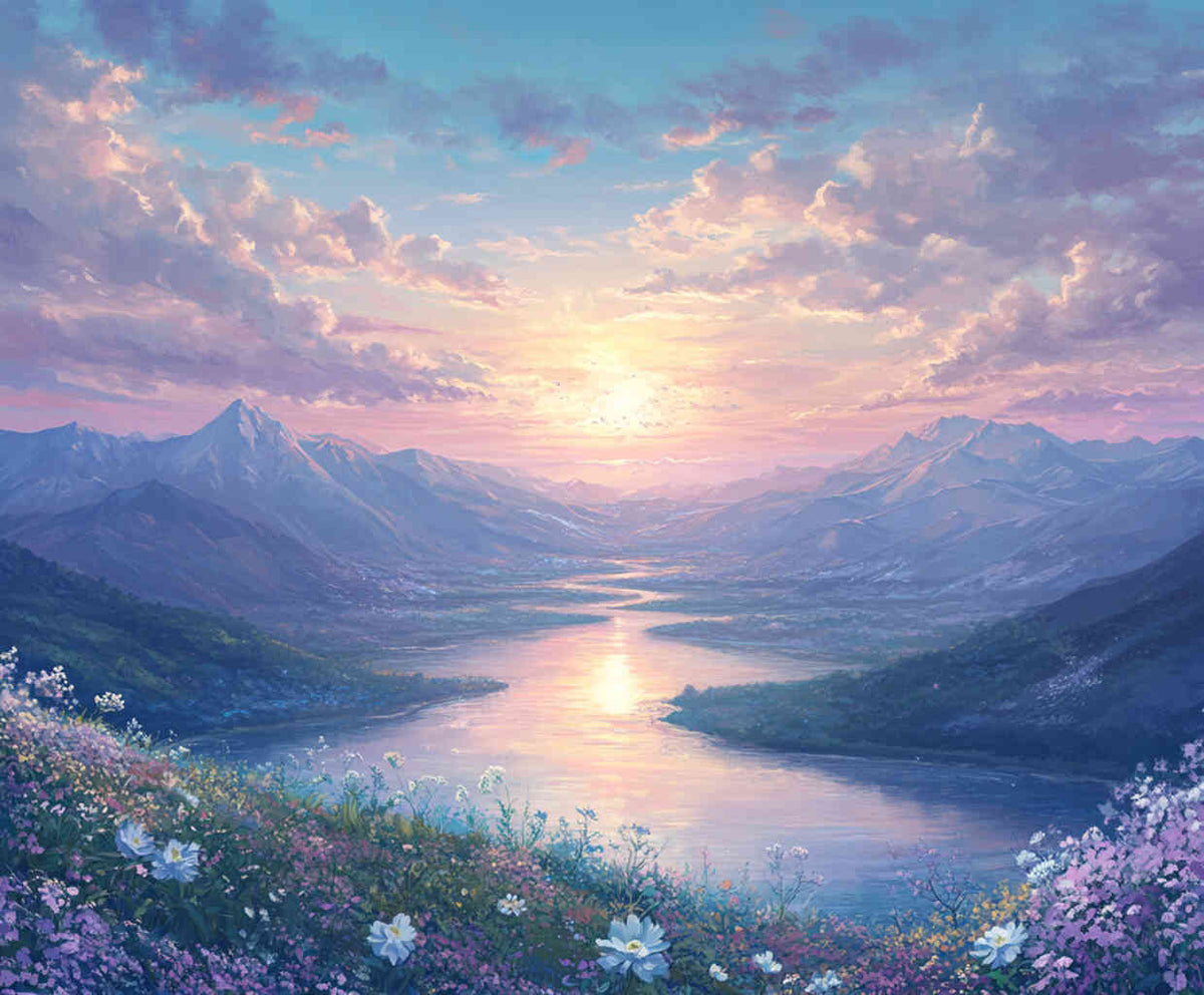 Winter Magic and Warmth — Diamond Painting Kit design