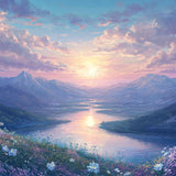Winter Magic and Warmth — Diamond Painting Kit design