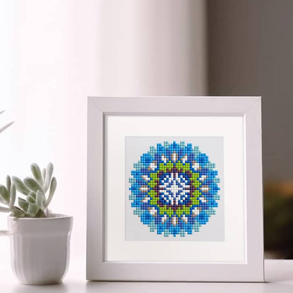Mandala Magic, Set of 12 — Mini Diamond Painting Set, product view 7