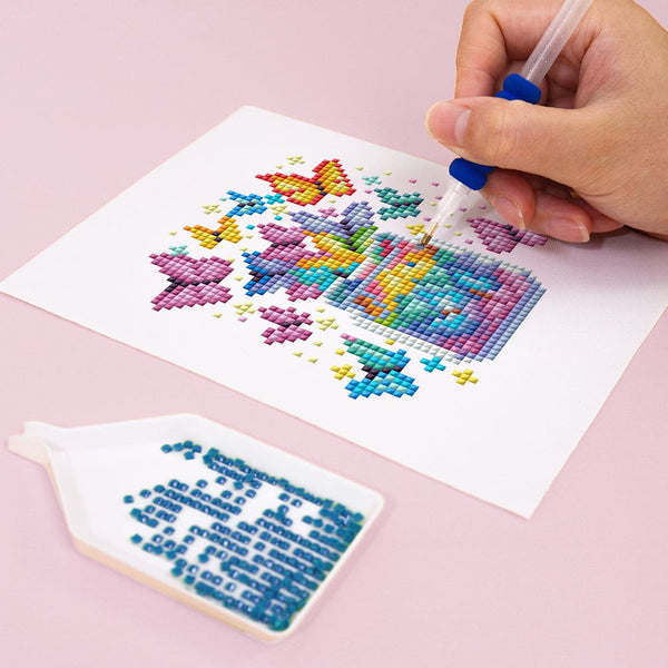 Enchanted Fantasy World, Set of 12 — Mini Diamond Painting Set, product view 4