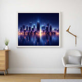 Orlando Skyline — Diamond Painting Kit, product view 2