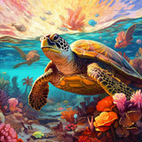 Melody of the Sea — Diamond Painting Kit design