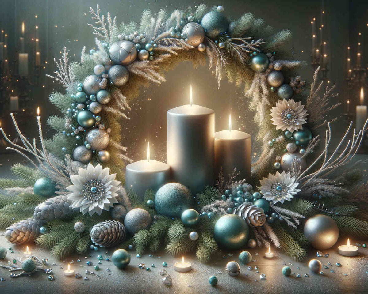 Advent circle — Diamond Painting Kit design