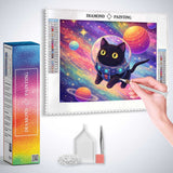 The Astronaut Cat — Diamond Painting Kit, product view 3