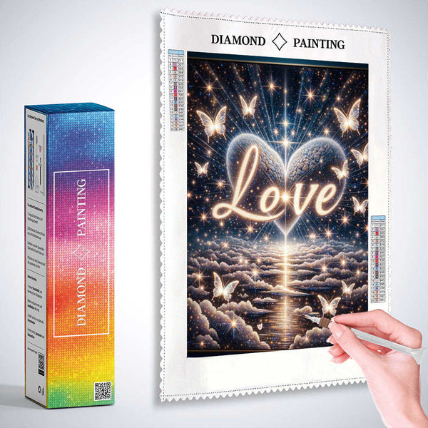 Love in Starlight — Diamond Painting Kit, product view 3