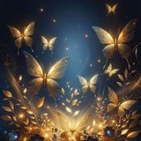 Golden Butterflies — Diamond Painting Kit design