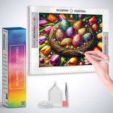 Easter Nest with Tulips — Diamond Painting Kit, product view 2