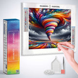 Color whirl of passion — Diamond Painting Kit, product view 3