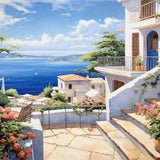 Mediterranean Dream — Diamond Painting Kit design
