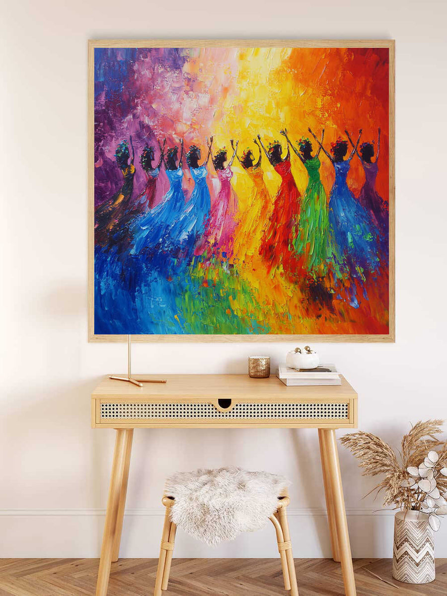 Shadows in Color — Diamond Painting Kit, product view 2