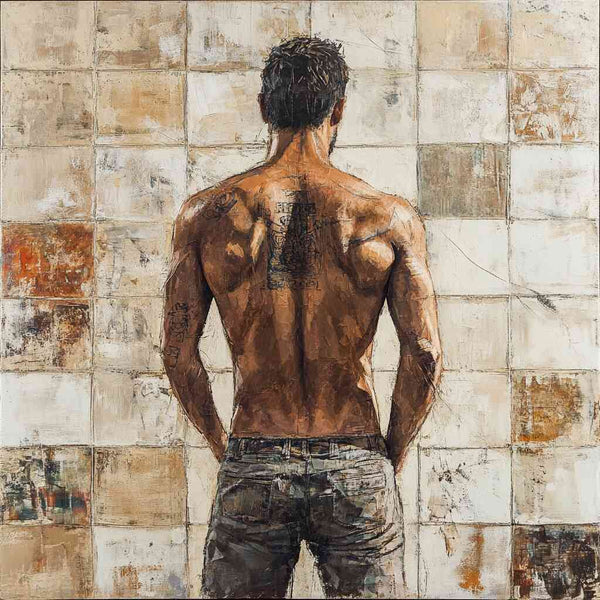 Reflections from Behind — Diamond Painting Kit design