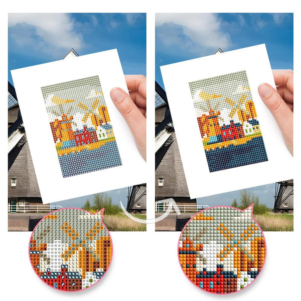 City Collection, Set of 10 — Mini Diamond Painting Set, product view 13