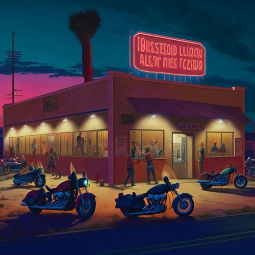Adventure Rider — Diamond Painting Kit design