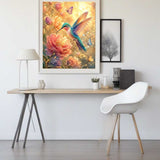 Morning Hummingbird Magic — Diamond Painting Kit, product view 2