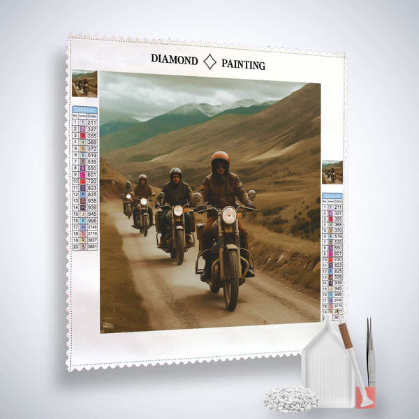 Driving fun guaranteed — Diamond Painting Kit, product view 2