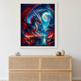 Fantasy Dragon — Diamond Painting Kit, product view 2