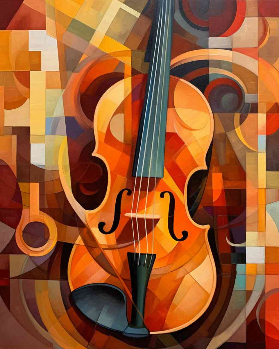 A Symphony of Shapes — Diamond Painting Kit design