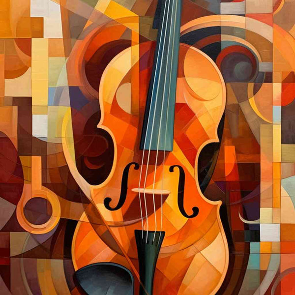 A Symphony of Shapes — Diamond Painting Kit design