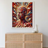 Book Man — Diamond Painting Kit, product view 2