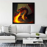 Dragon Whisper — Diamond Painting Kit, product view 3