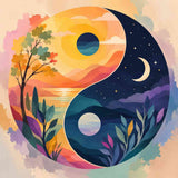 Harmony of Opposites — Diamond Painting Kit design