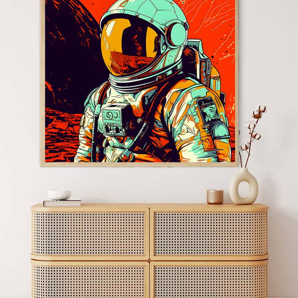 Astronaut — Diamond Painting Kit, product view 3