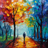 Colors of Reflection — Diamond Painting Kit design