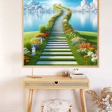 Path to paradise — Diamond Painting Kit, product view 2